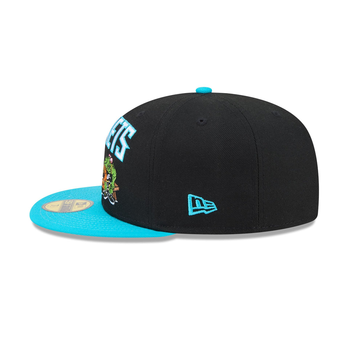 Space Jam x Charlotte Hornets Monstars Black 59FIFTY Fitted Hat