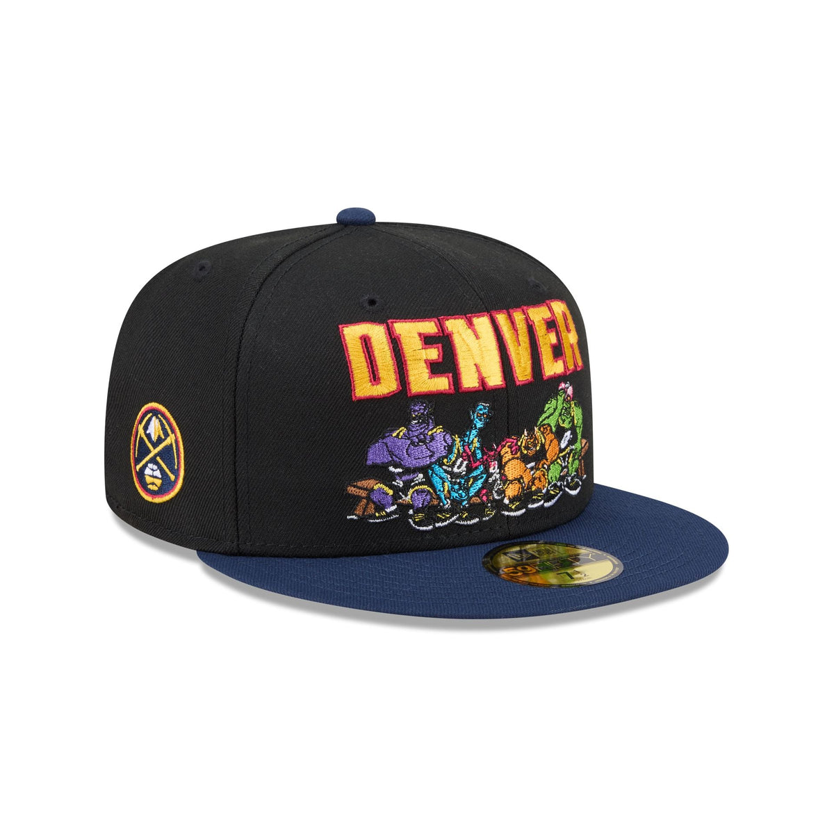 Space Jam x Denver Nuggets Monstars Black 59FIFTY Fitted Hat