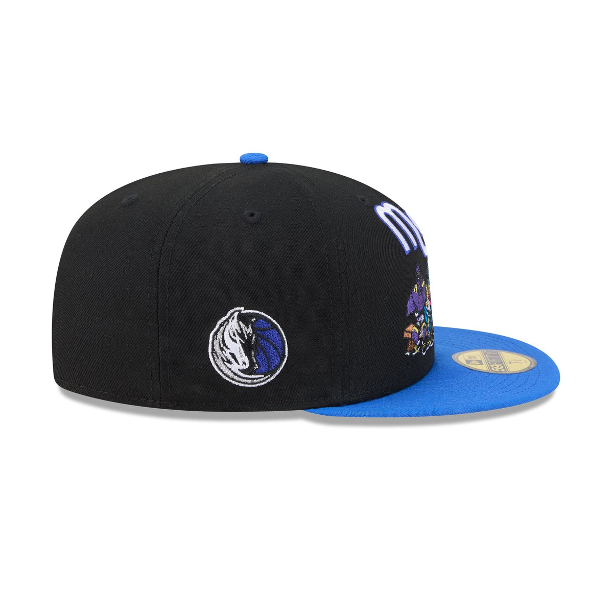 Space Jam x Dallas Mavericks Monstars Black 59FIFTY Fitted Hat