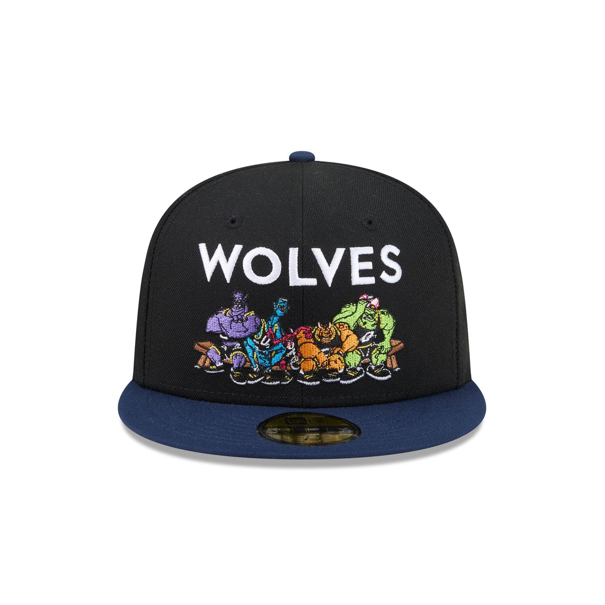 Space Jam x Minnesota Timberwolves Monstars Black 59FIFTY Fitted Hat