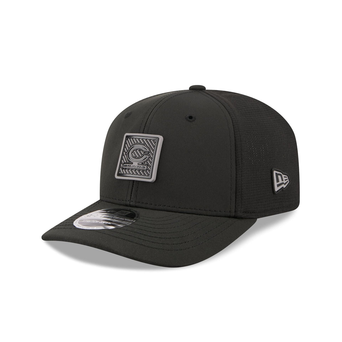 Chicago Bears 2026 Training Black 9SEVENTY Stretch-Snap Hat