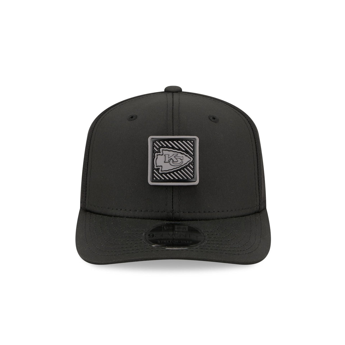 Kansas City Chiefs 2026 Training Black 9SEVENTY Stretch-Snap Hat