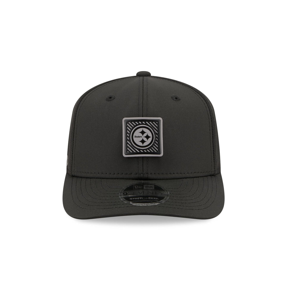 Pittsburgh Steelers 2026 Training Black 9SEVENTY Stretch-Snap Hat