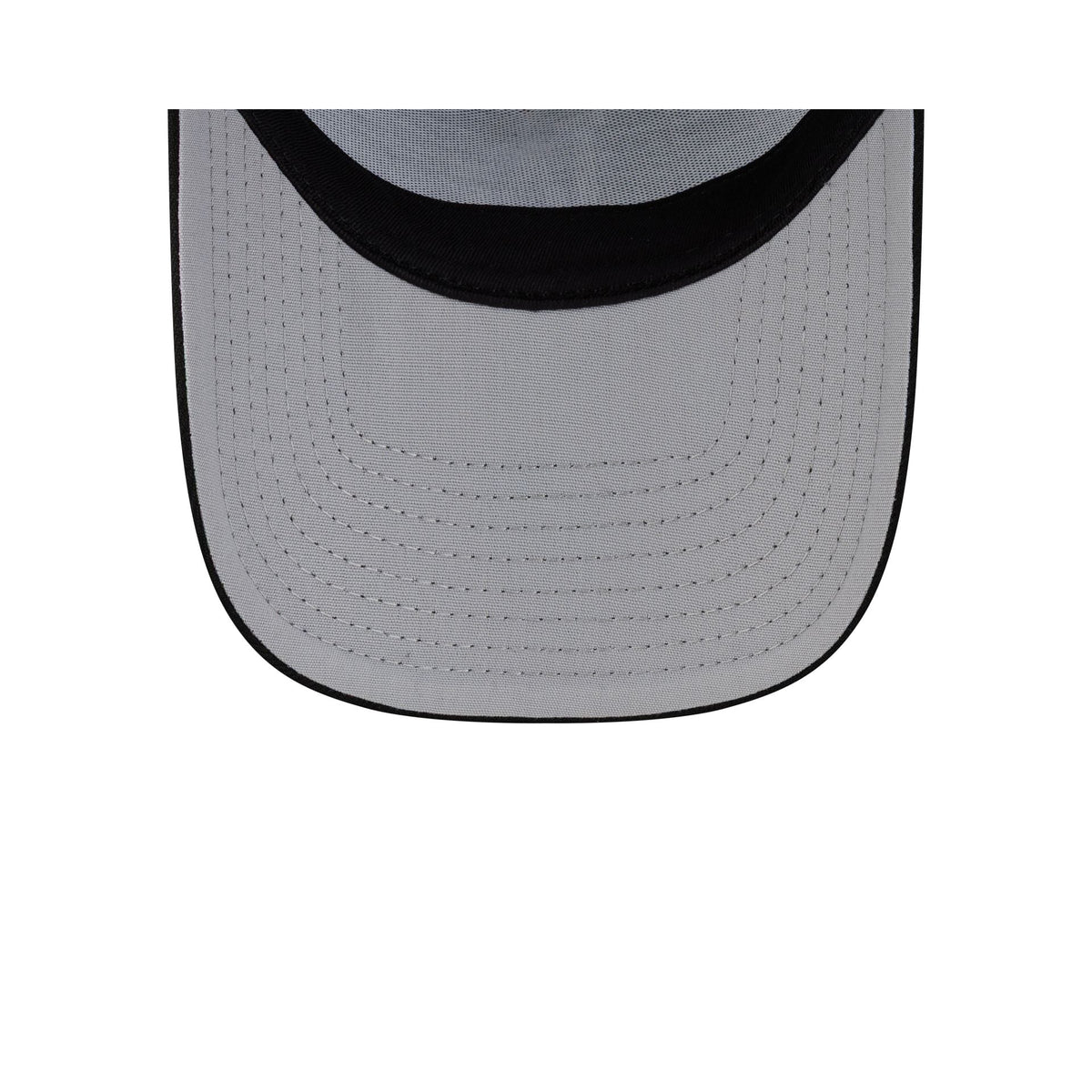 Los Angeles Dodgers Side Script Black 9FORTY A-Frame Trucker Hat