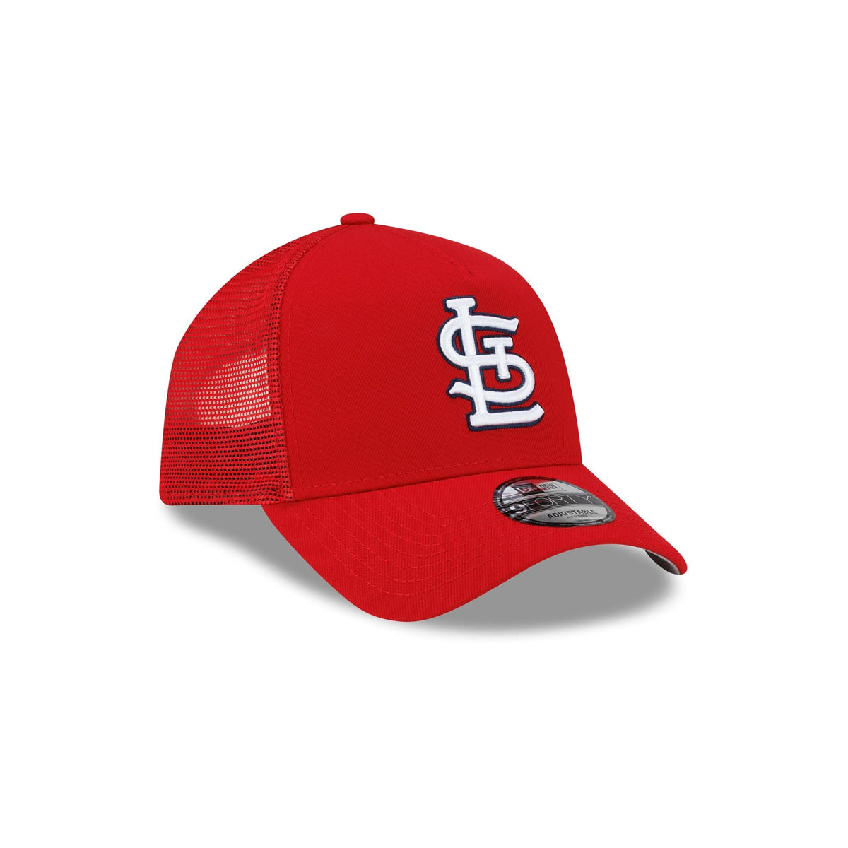 St. Louis Cardinals Side Script 9FORTY A-Frame Trucker Hat