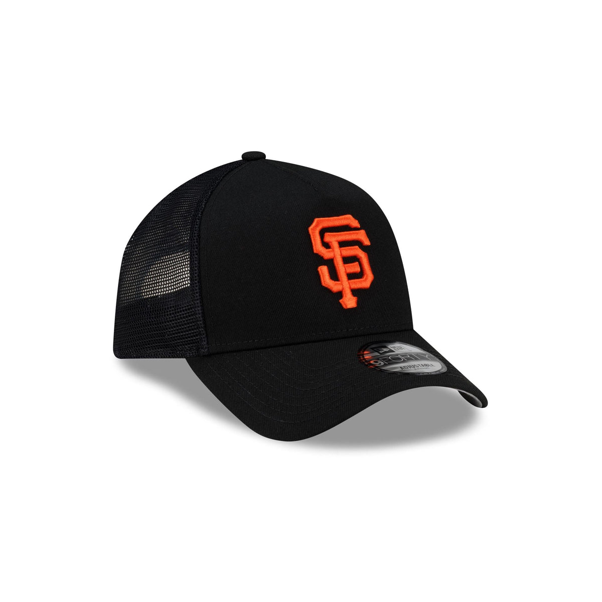 San Francisco Giants Side Script 9FORTY A-Frame Trucker Hat