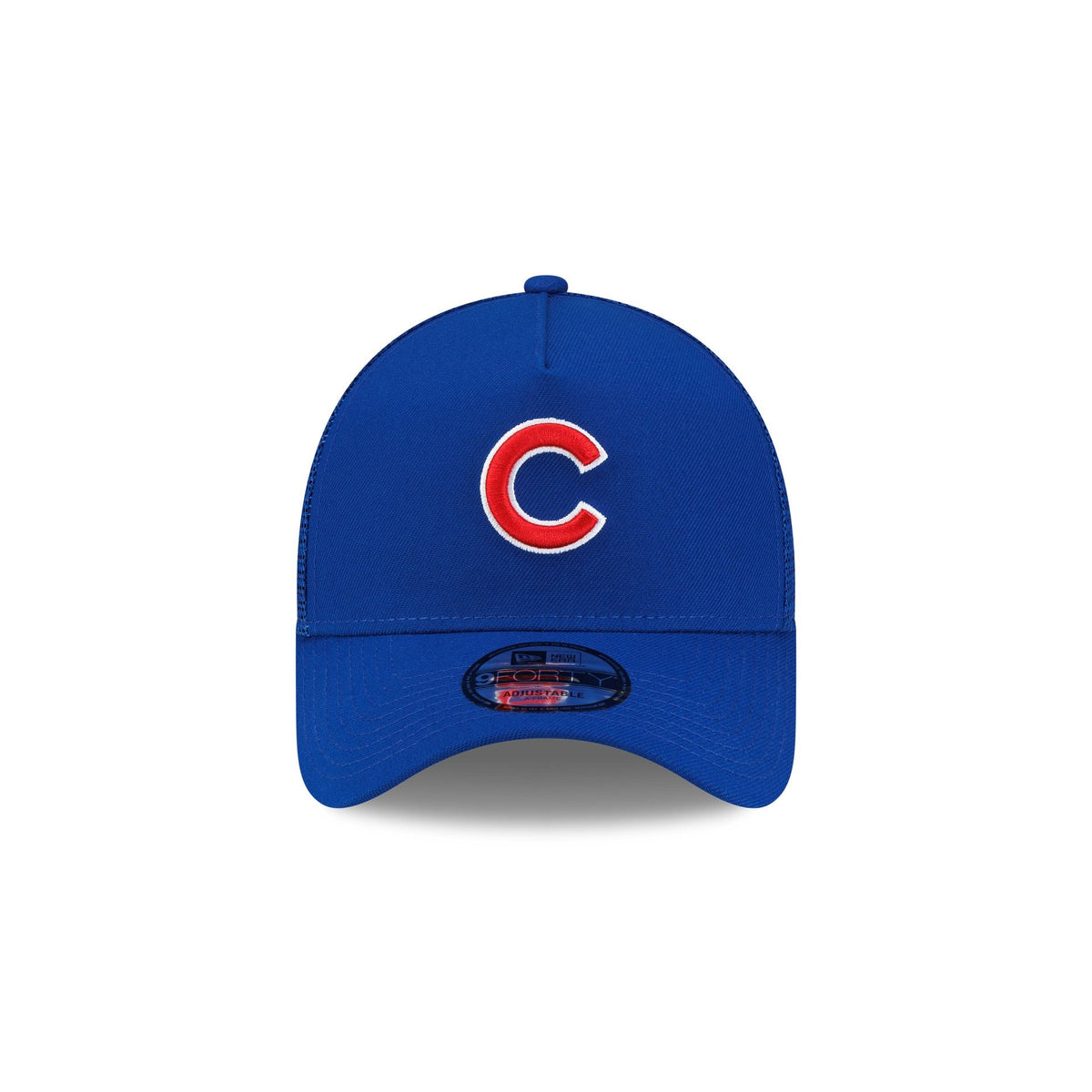 Chicago Cubs Side Script 9FORTY A-Frame Trucker Hat