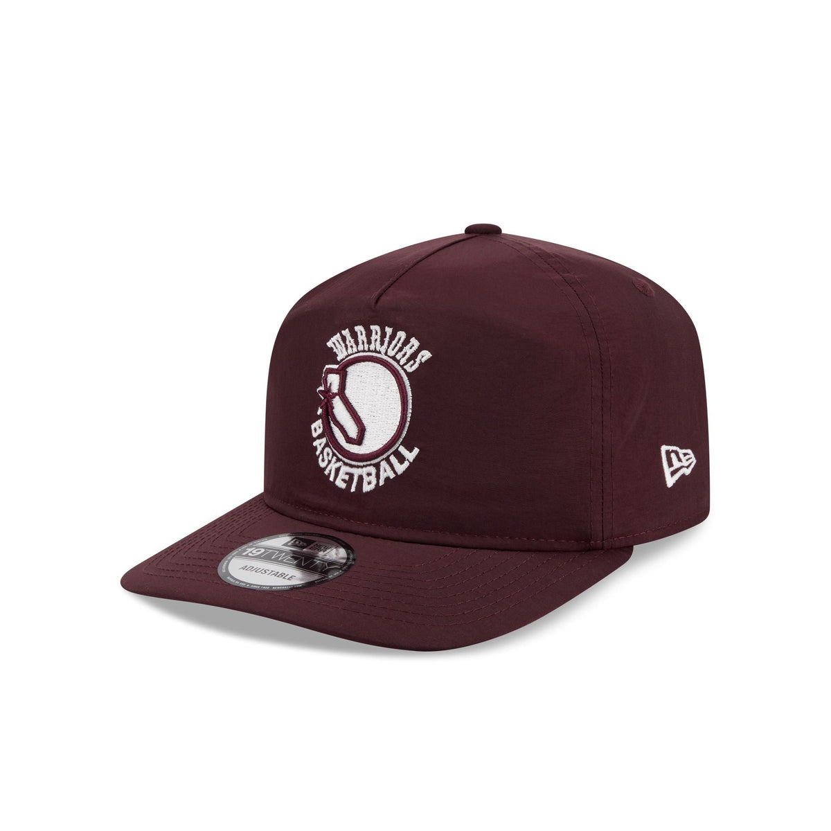 Golden State Warriors Burgundy Nylon 19TWENTY Adjustable Hat
