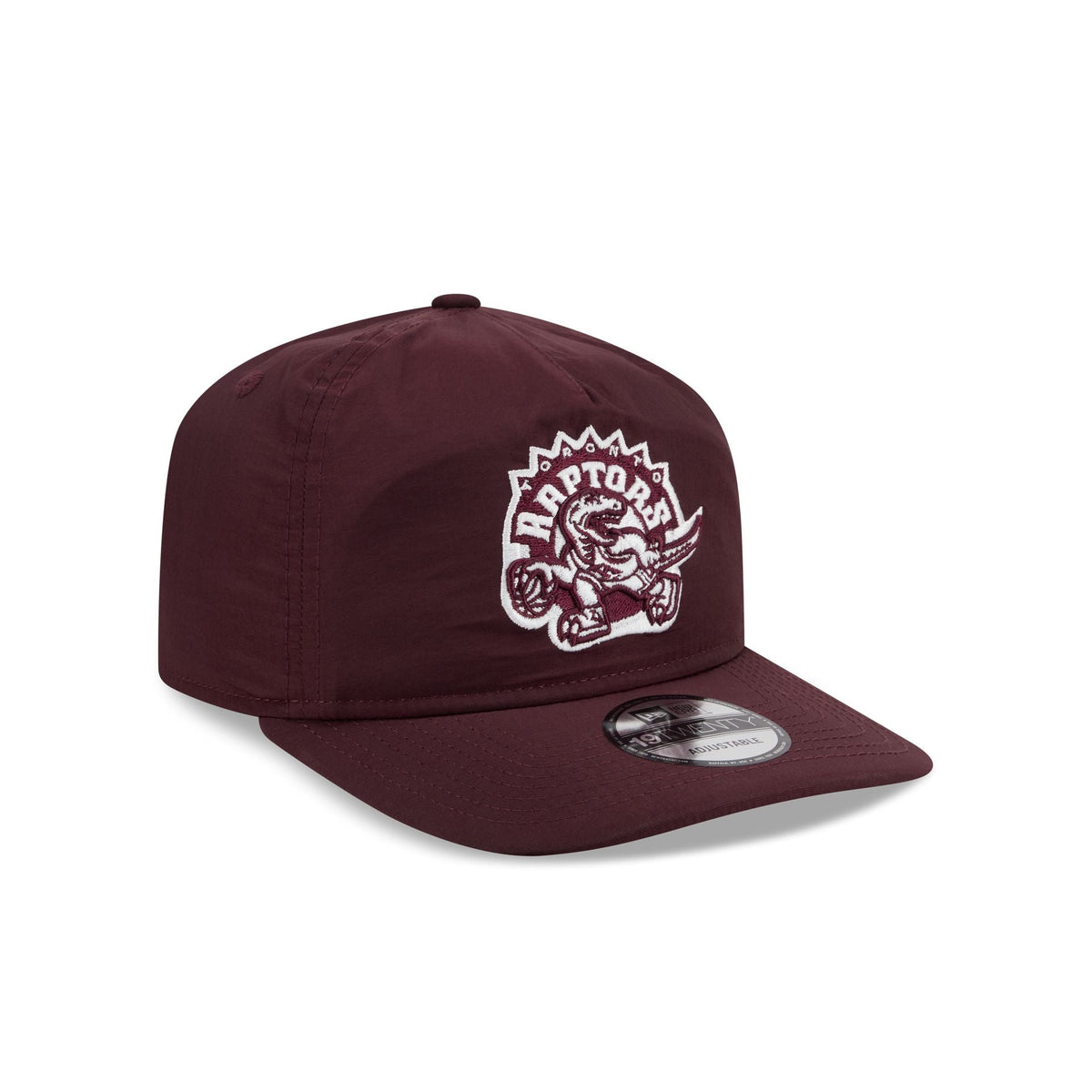 Toronto Raptors Burgundy Nylon 19TWENTY Adjustable Hat