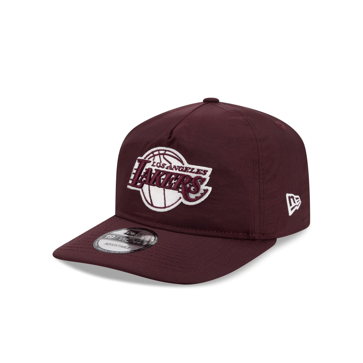 Los Angeles Lakers Burgundy Nylon 19TWENTY Adjustable Hat