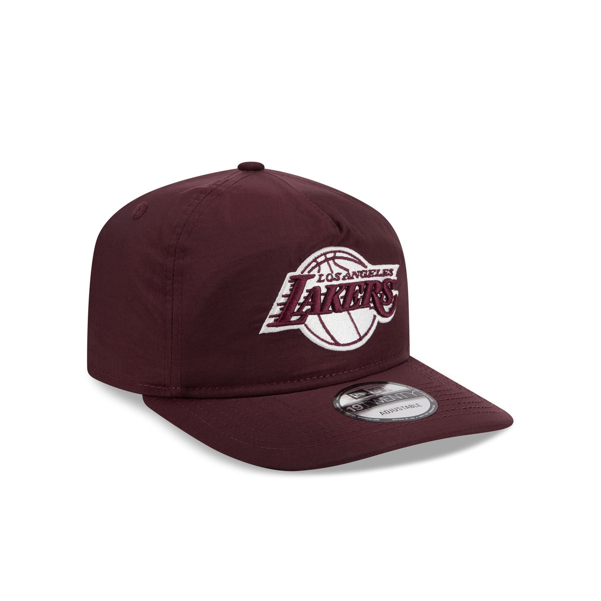 Los Angeles Lakers Burgundy Nylon 19TWENTY Adjustable Hat