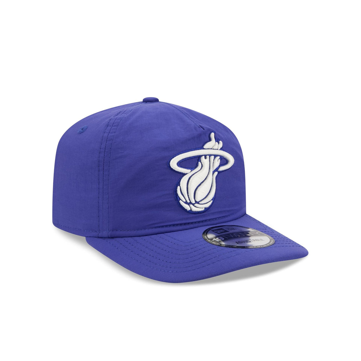 Miami Heat Blue Nylon 19TWENTY Adjustable Hat