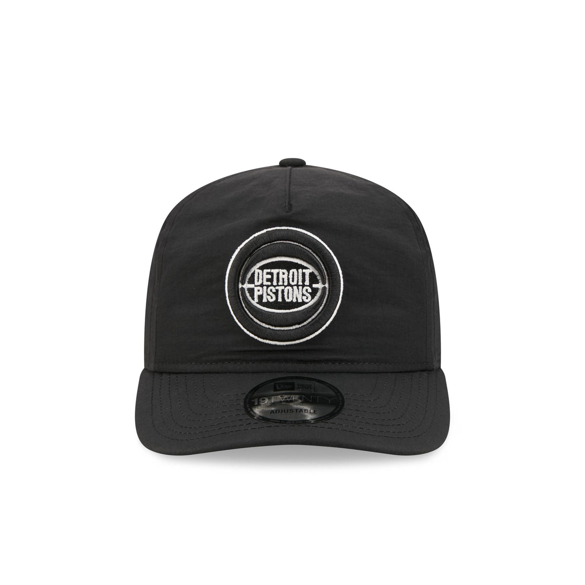 Detroit Pistons Black Nylon 19TWENTY Adjustable Hat