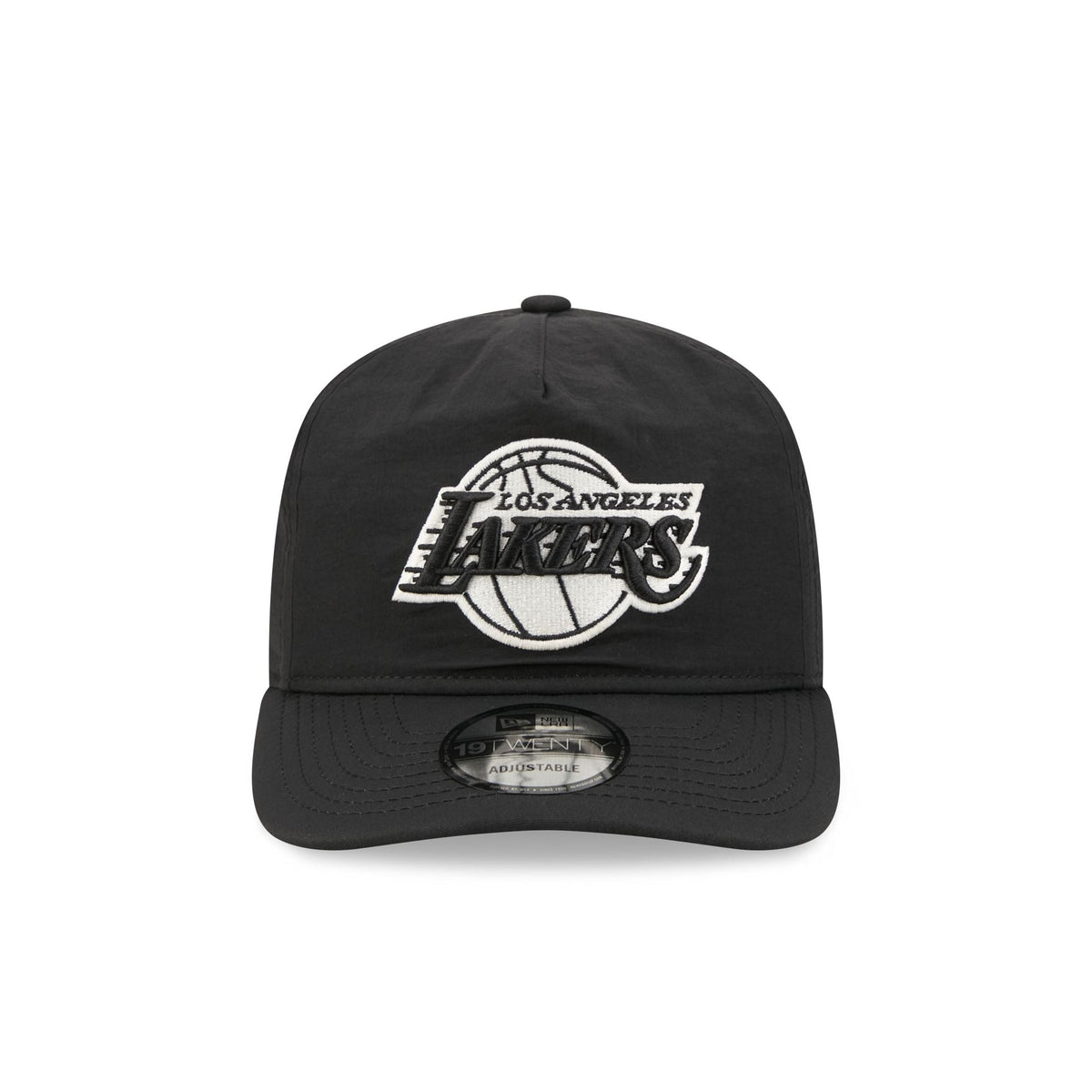 Los Angeles Lakers Black Nylon 19TWENTY Adjustable Hat