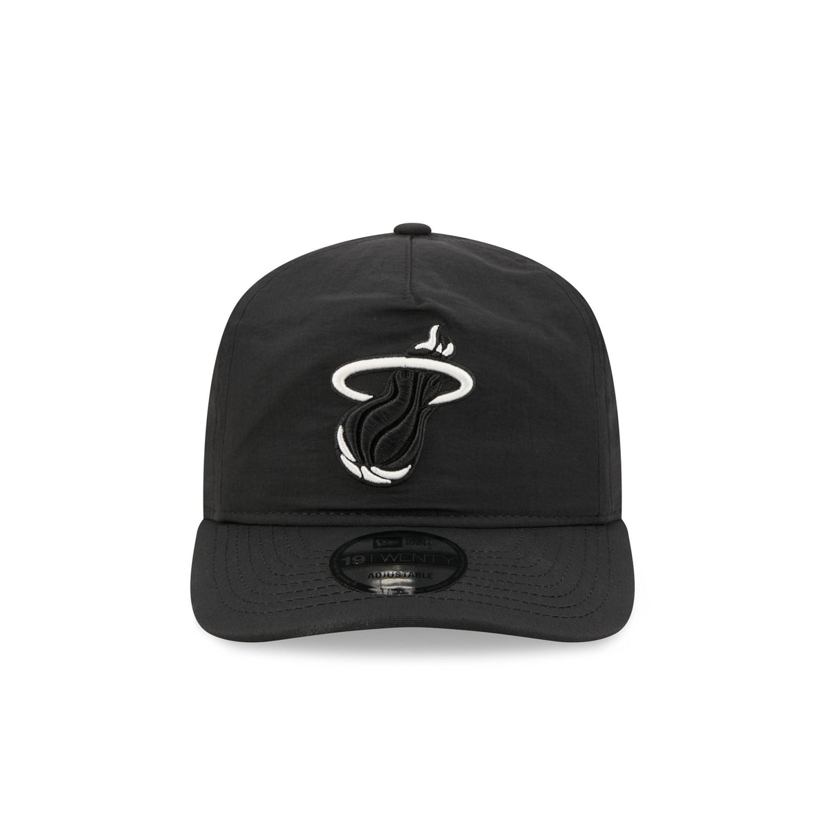 Miami Heat Black Nylon 19TWENTY Adjustable Hat