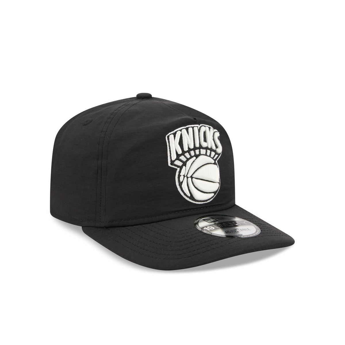 New York Knicks Black Nylon 19TWENTY Adjustable Hat