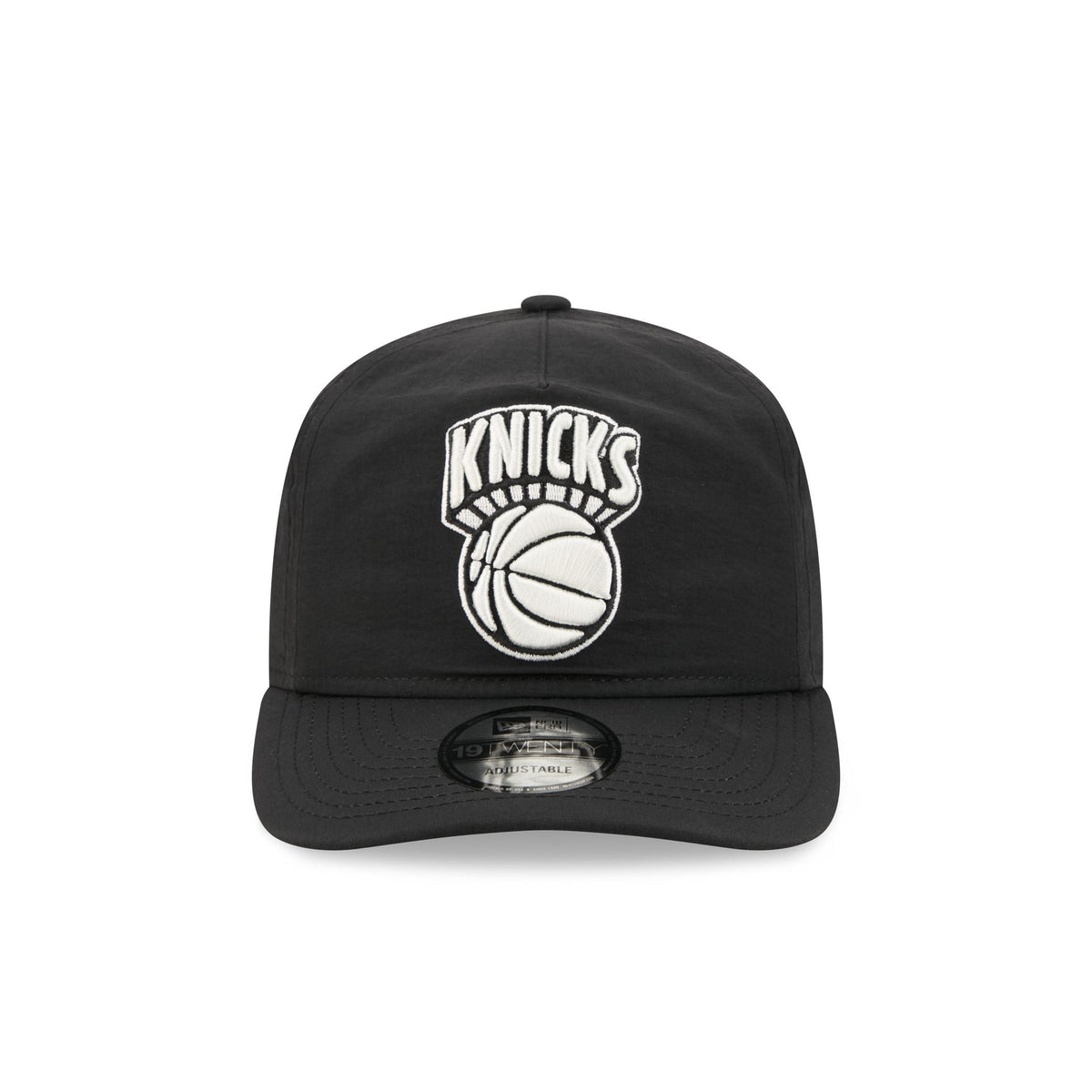 New York Knicks Black Nylon 19TWENTY Adjustable Hat