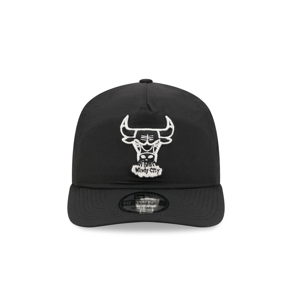 Chicago Bulls Black Nylon 19TWENTY Adjustable Hat