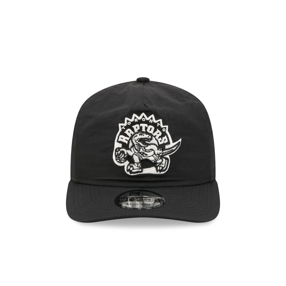 Toronto Raptors Black Nylon 19TWENTY Adjustable Hat