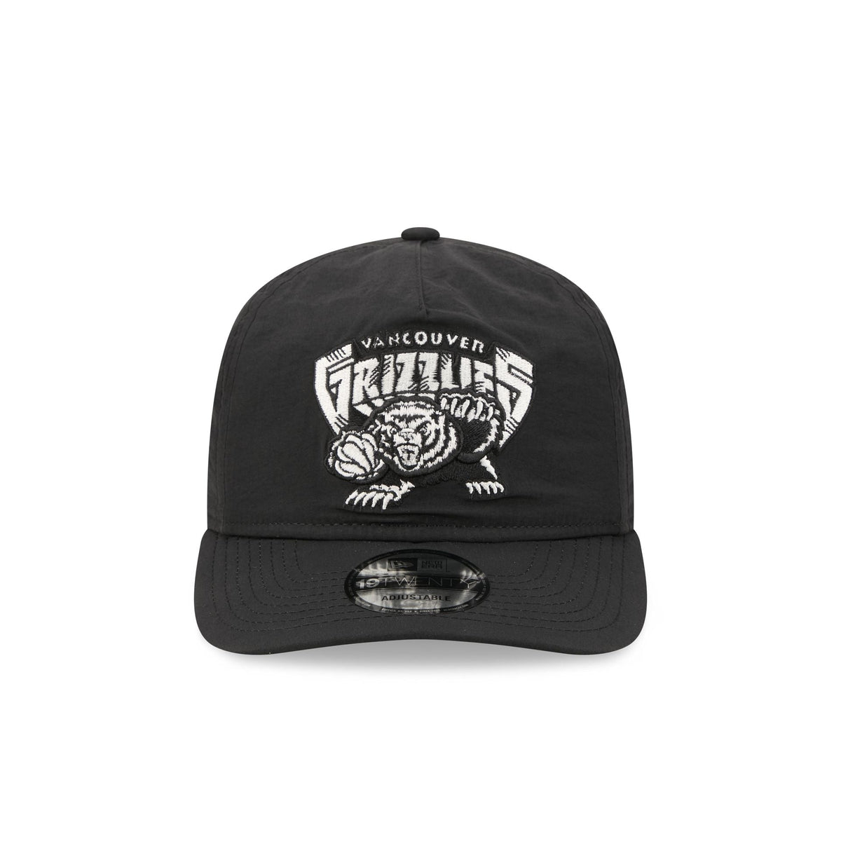 Vancouver Grizzlies  Black Nylon 19TWENTY Adjustable Hat