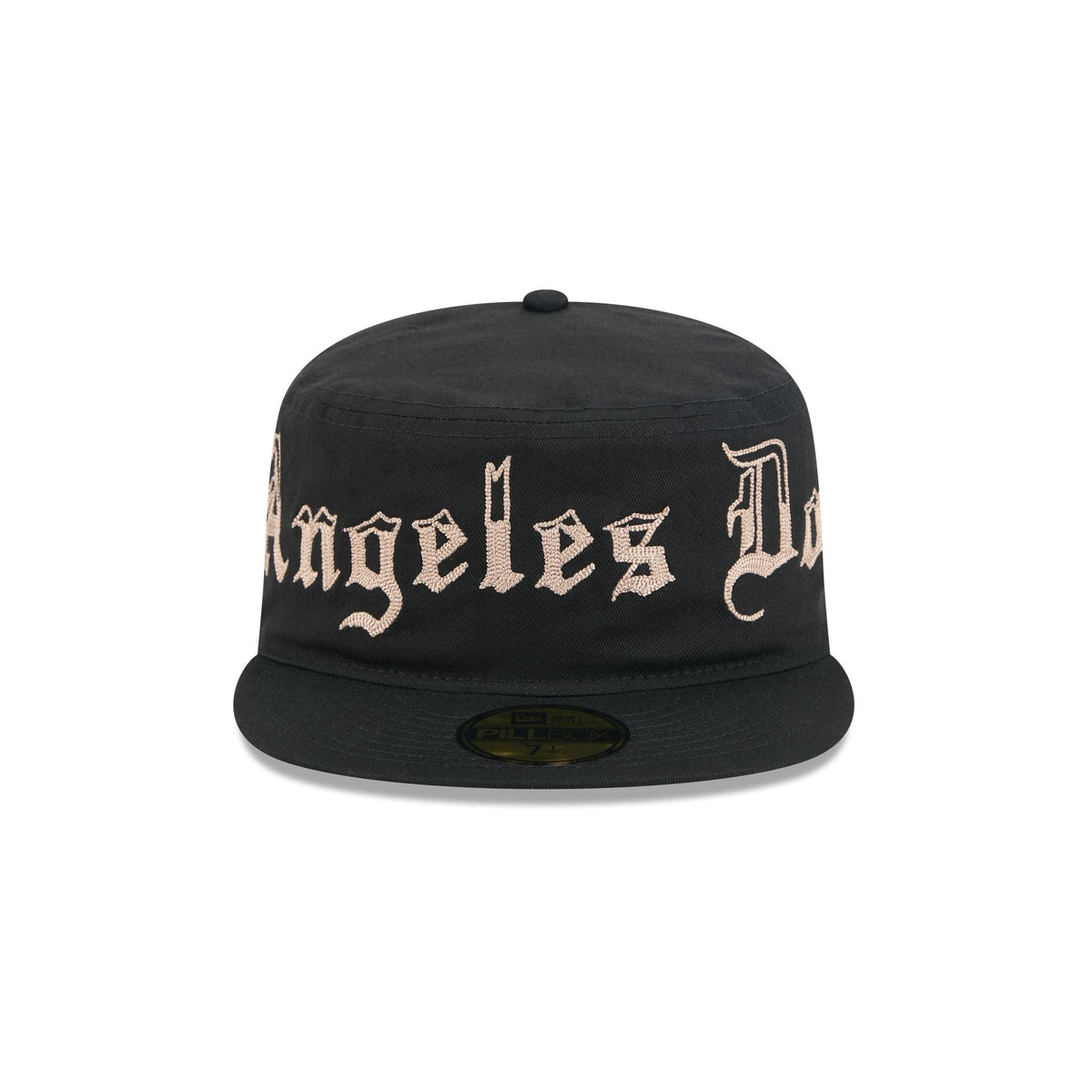 Los Angeles Dodgers Gothic Lettering Pillbox Hat