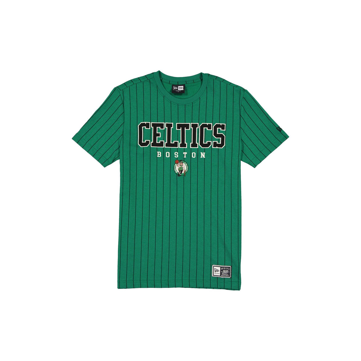 Boston Celtics Throwback Pinstripe Varsity T-Shirt