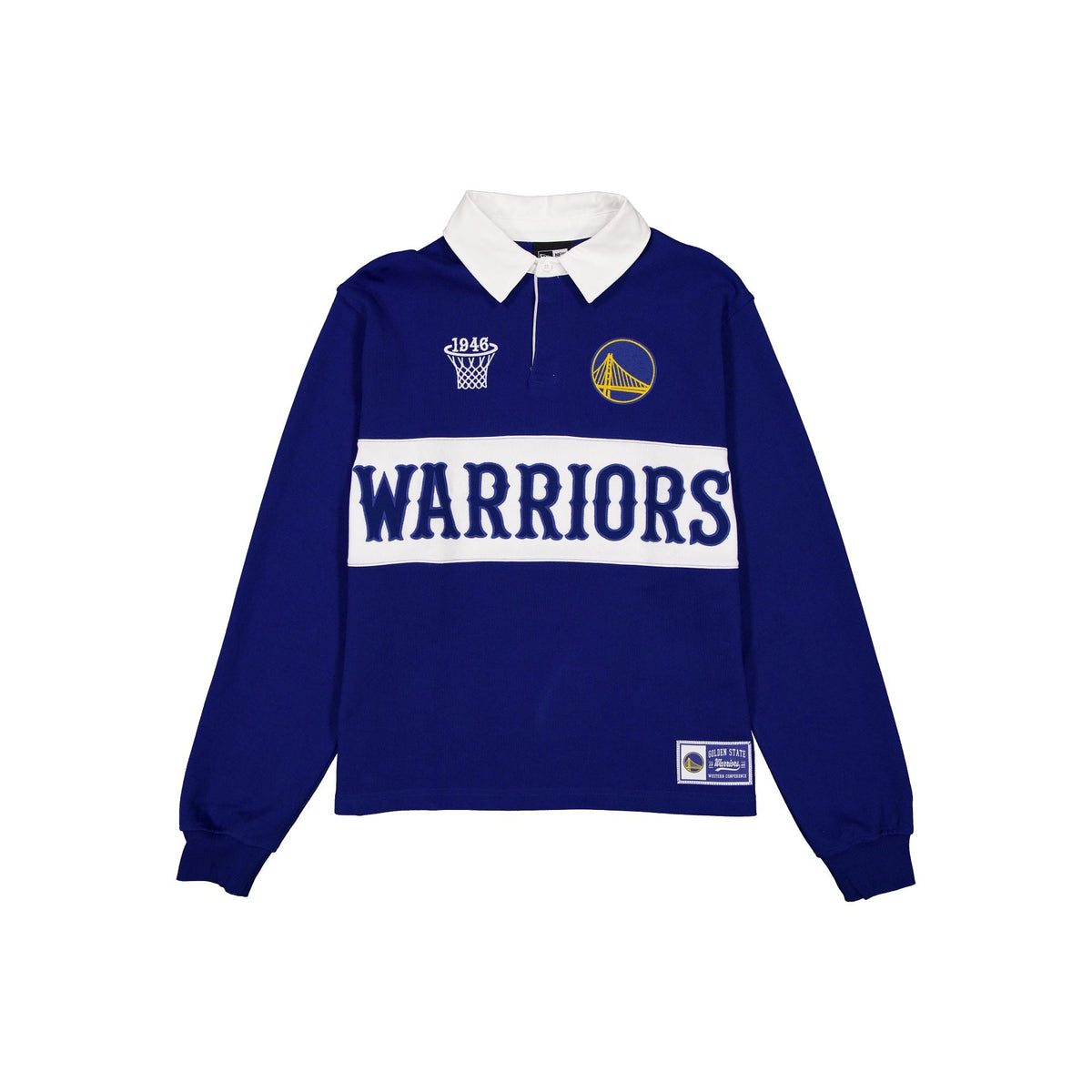 Golden State Warriors Long-Sleeve Rugby T-Shirt