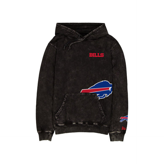Buffalo Bills Logo Washed Black Hoodie