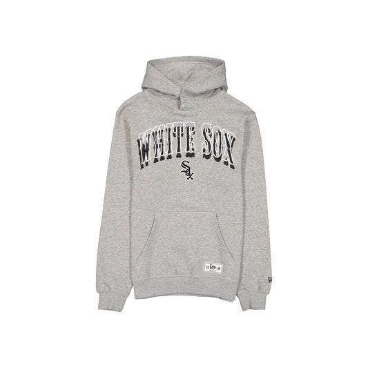 Chicago White Sox Heather Gray Varsity Hoodie
