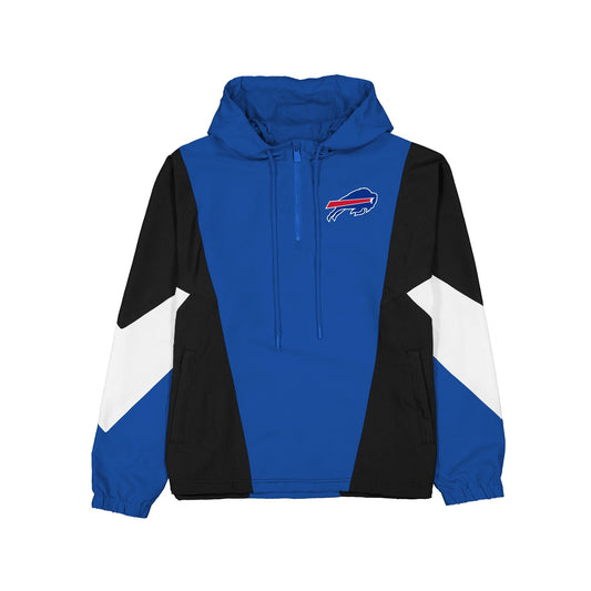 Buffalo Bills Multicolor Quarter Zip Windbreaker
