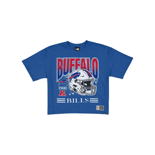 Buffalo Bills Women's Throwback Cropped Graphic T-Shirt