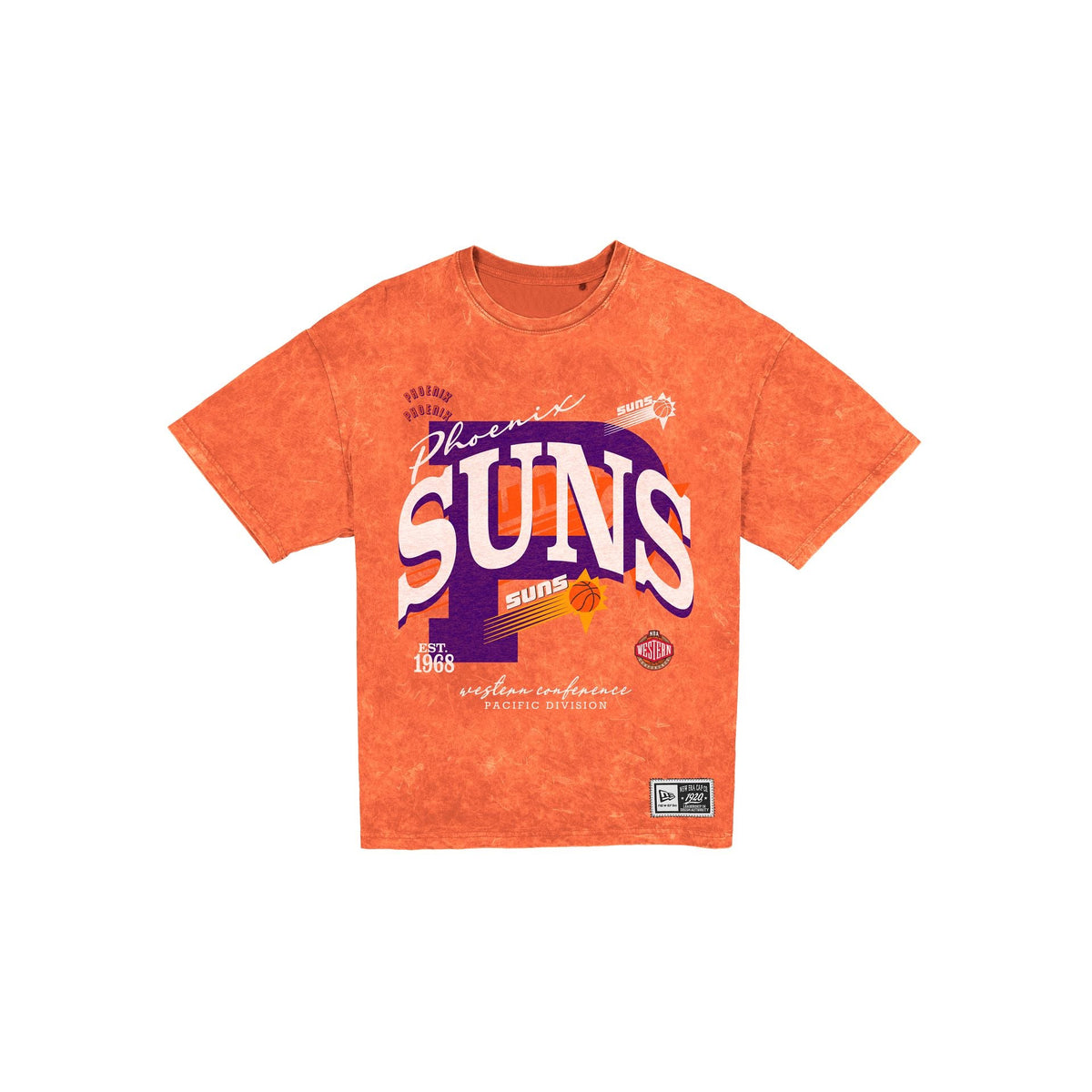 Phoenix Suns Women's Throwback Oversized Washed T-Shirt