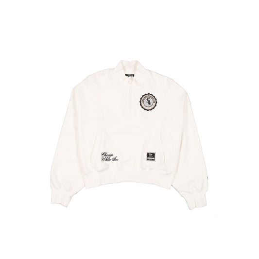 Chicago White Sox Women's Chrome White Quarter Zip