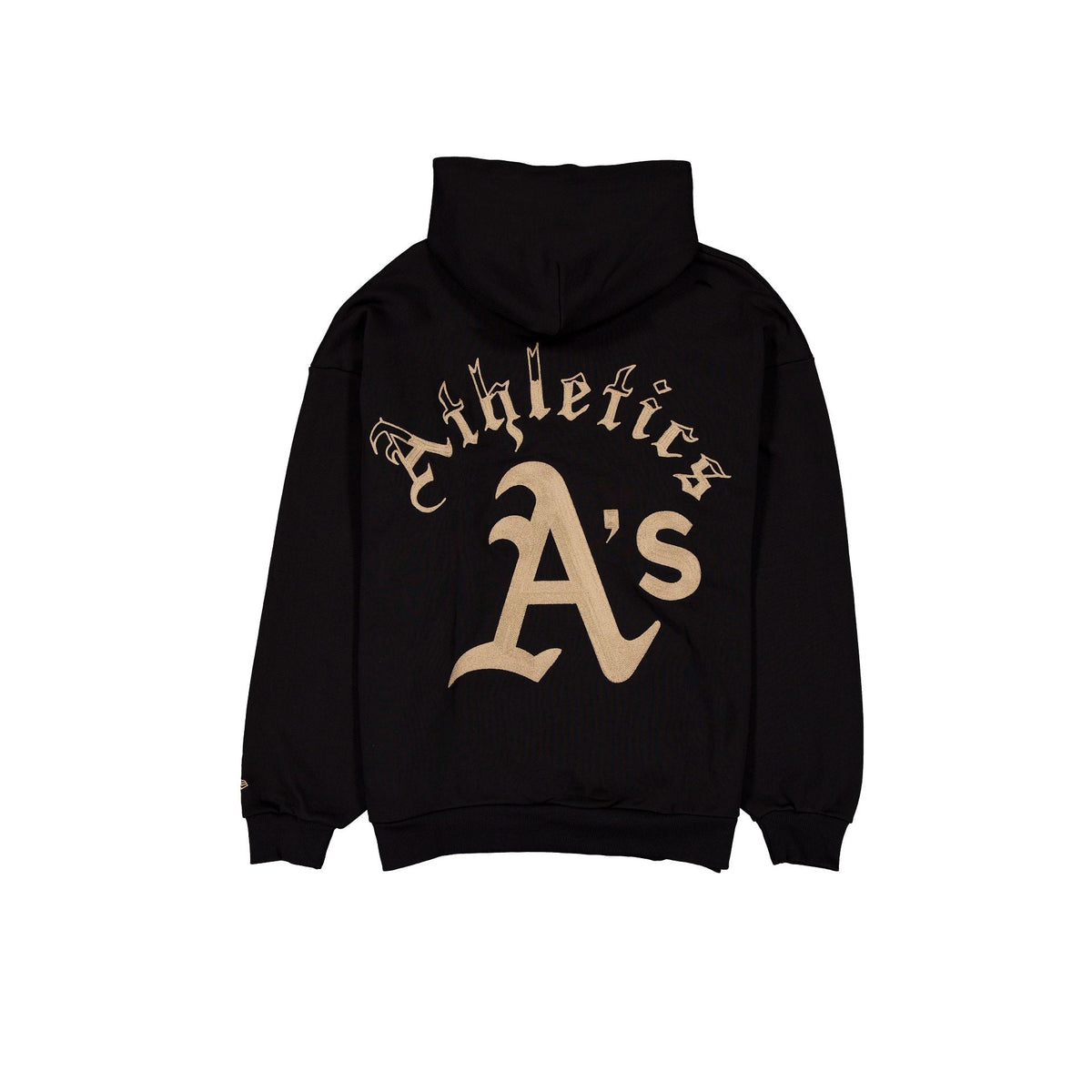 Athletics Gothic Lettering Black Hoodie