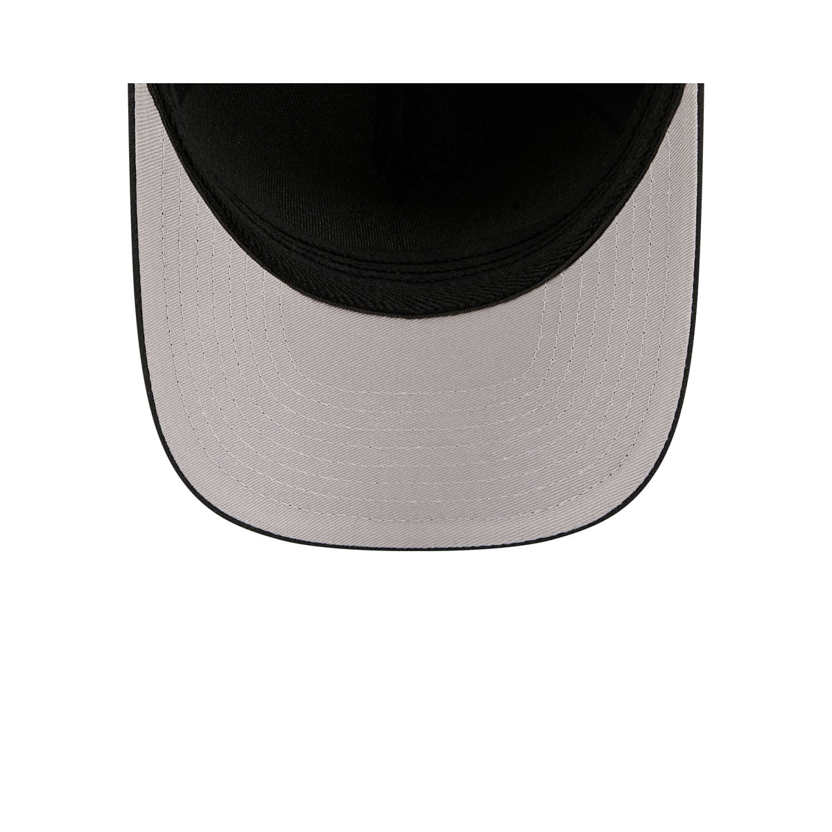 Chicago Bears Poly Black & White 39THIRTY M-Crown A-Frame Stretch Fit Hat
