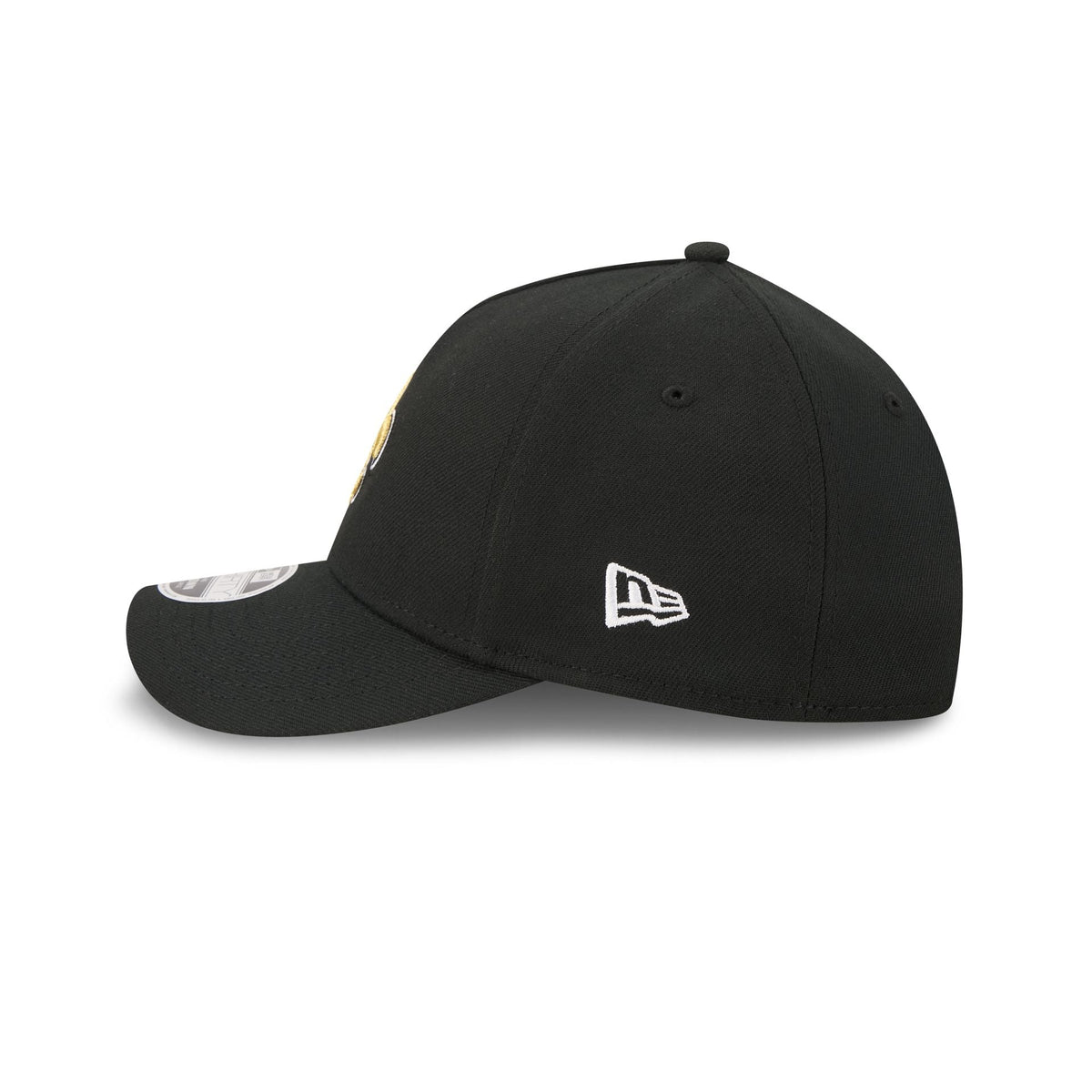 New Orleans Saints Poly 39THIRTY M-Crown A-Frame Stretch Fit Hat