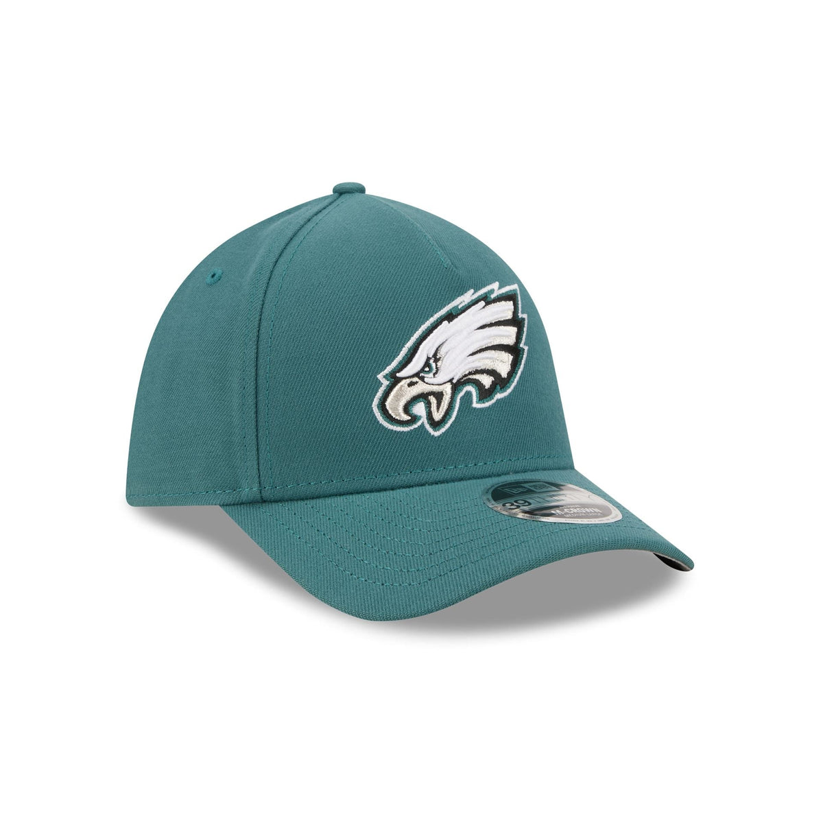 Philadelphia Eagles Poly 39THIRTY M-Crown A-Frame Stretch Fit Hat