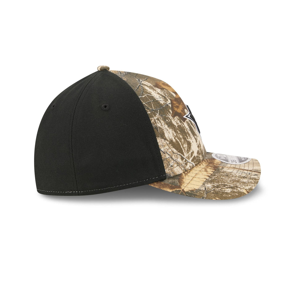 Dallas Cowboys Poly Realtree 39THIRTY M-Crown A-Frame Stretch Fit Hat