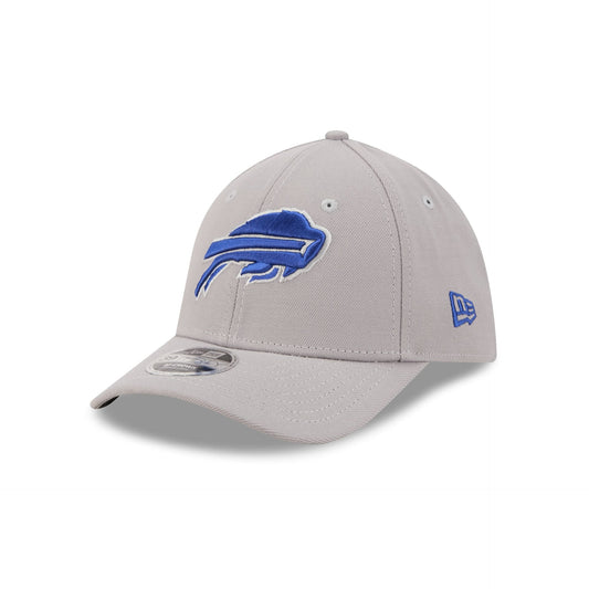 Buffalo Bills Poly Gray 39THIRTY M-Crown Stretch Fit Hat