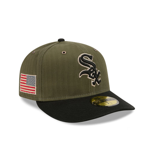 Chicago White Sox Three Looms American Herringbone 59FIFTY Fitted Hat