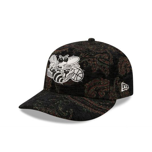Charlotte Hornets Three Looms Jacquard Chenille 59FIFTY Fitted Hat
