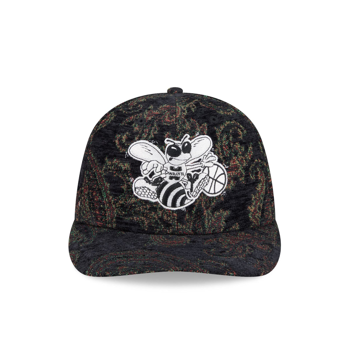 Charlotte Hornets Three Looms Jacquard Chenille 59FIFTY Fitted Hat