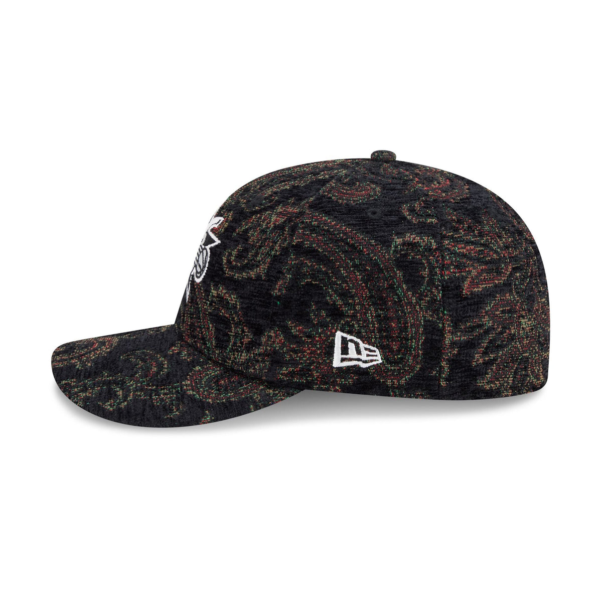 Philadelphia 76ers Three Looms Jacquard Chenille 59FIFTY Fitted Hat