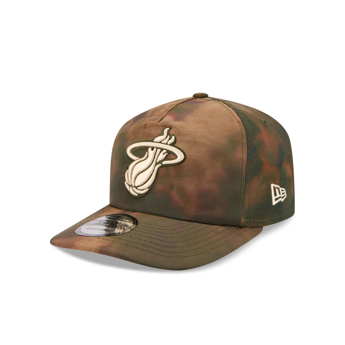 Miami Heat Three Looms Nylon Wash Dye 19TWENTY Adjustable Hat
