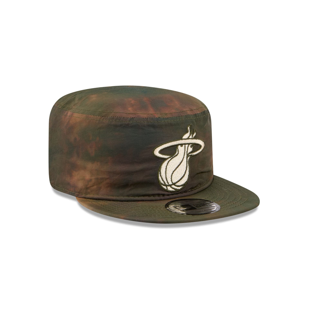 Miami Heat Three Looms Nylon Wash Dye Painter Hat