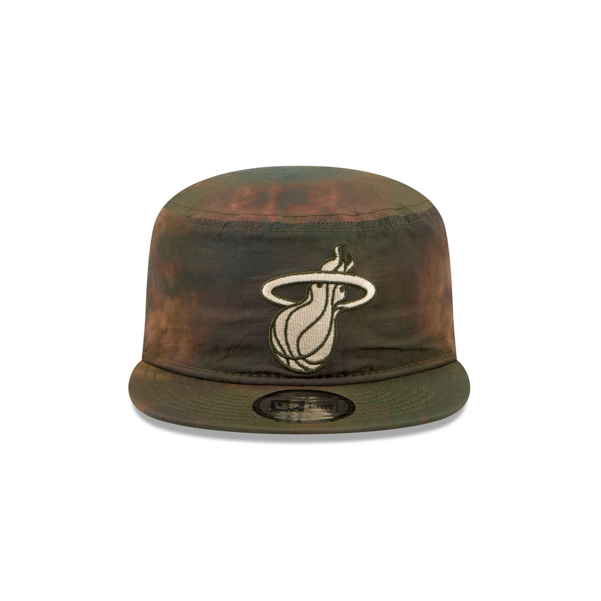 Miami Heat Three Looms Nylon Wash Dye Painter Hat