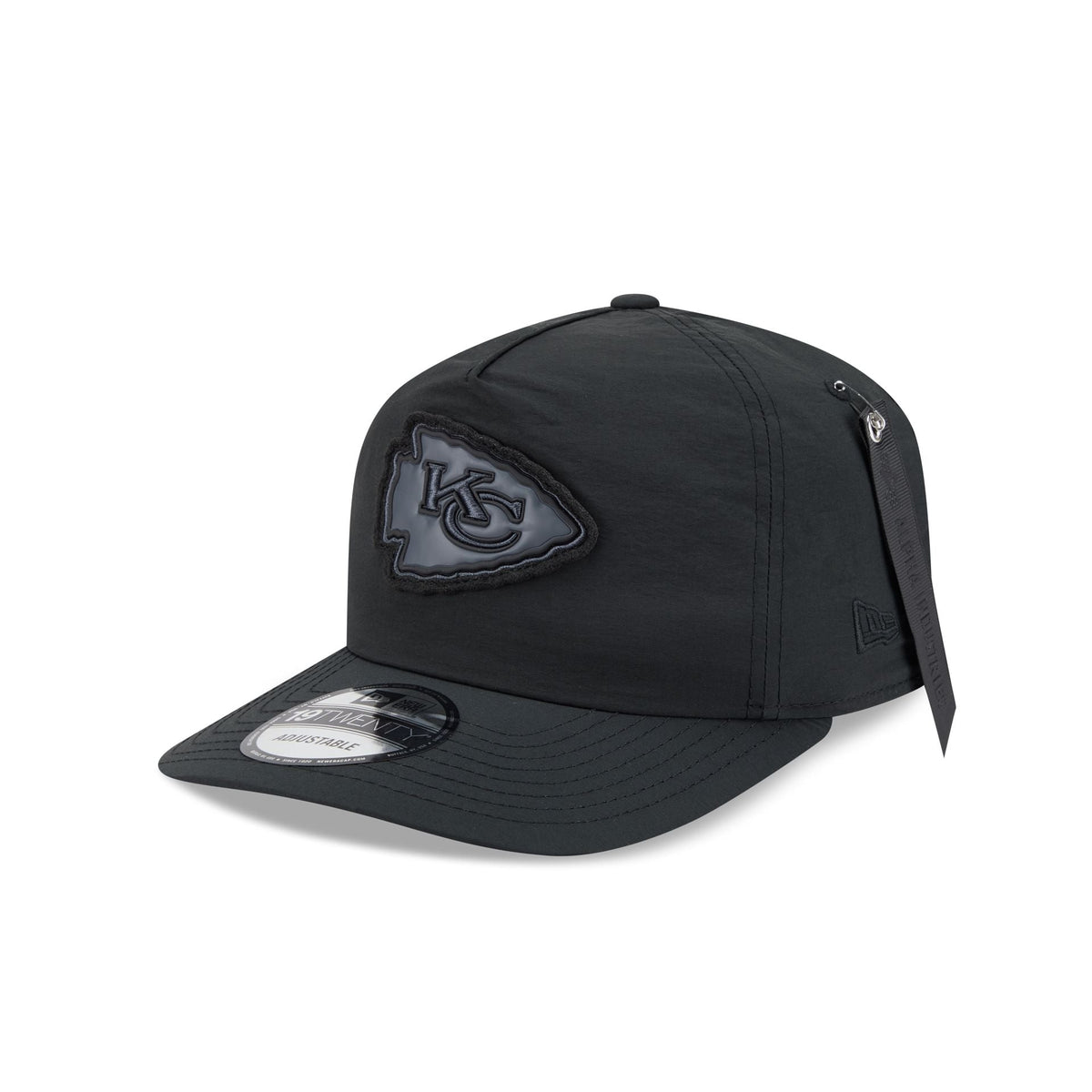 Alpha Industries x Kansas City Chiefs Black 19TWENTY Adjustable Hat