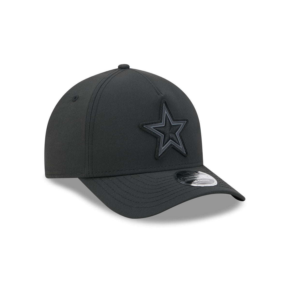 Alpha Industries x Dallas Cowboys Nylon Black 9FORTY M-Crown A-Frame Snapback Hat