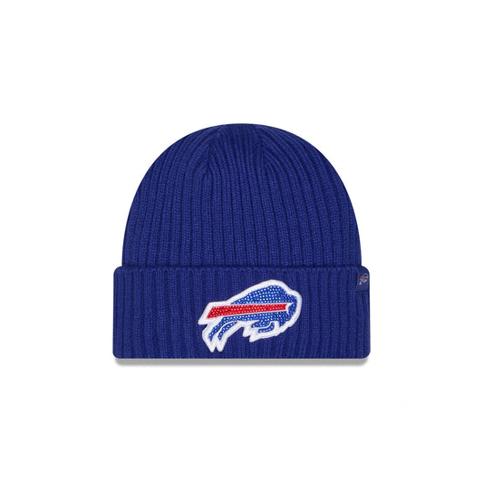 Buffalo Bills Rhinestone Badge Beanie Hat