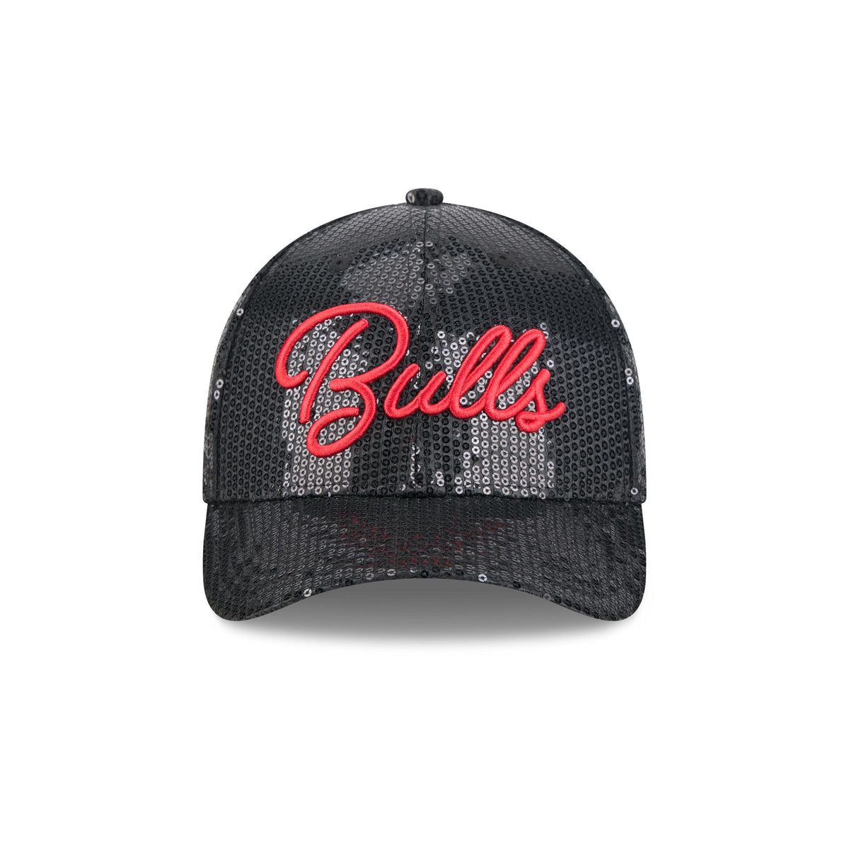Chicago Bulls Sequin Script Women's 9FORTY M-Crown Snapback Hat